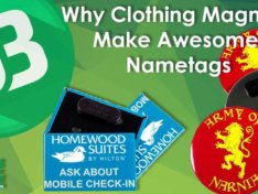 Why Clothing Magnets Make Awesome Nametags