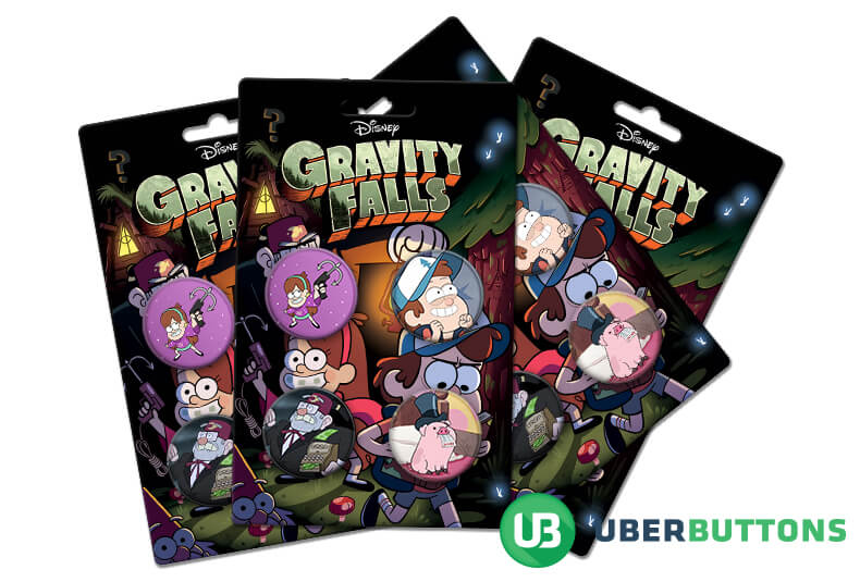 gravity falls button pack