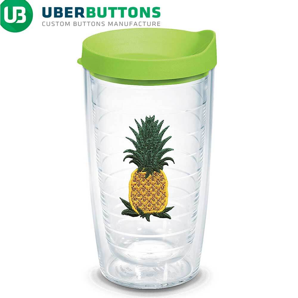 tervis tumbler hidden offers tumbler with green lid and pineapple patch