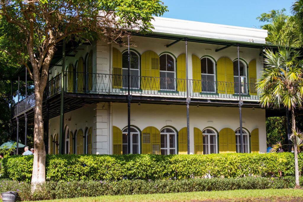 image of hemingway house in key west Best Florida Vacation Spots